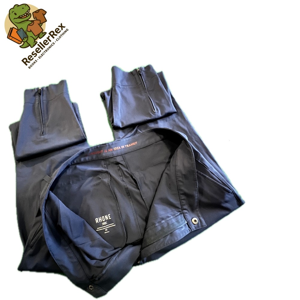 Rhone Mens Performance Pants 31 Athletic Black Style 100594‎